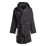 adidas Unisex Bademantel, Schwarz, L EU